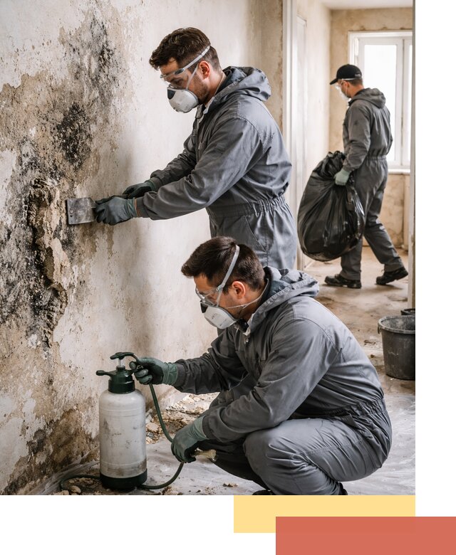 Удаление плесени со стен профессионально в Шатуре