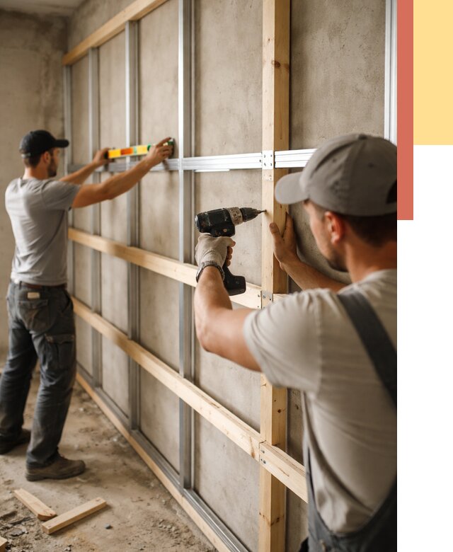 Устройство обрешетки под панели в Шатуре от 2151 руб. — монтаж под ключ | ОТДЕЛОЧНИК-Штр