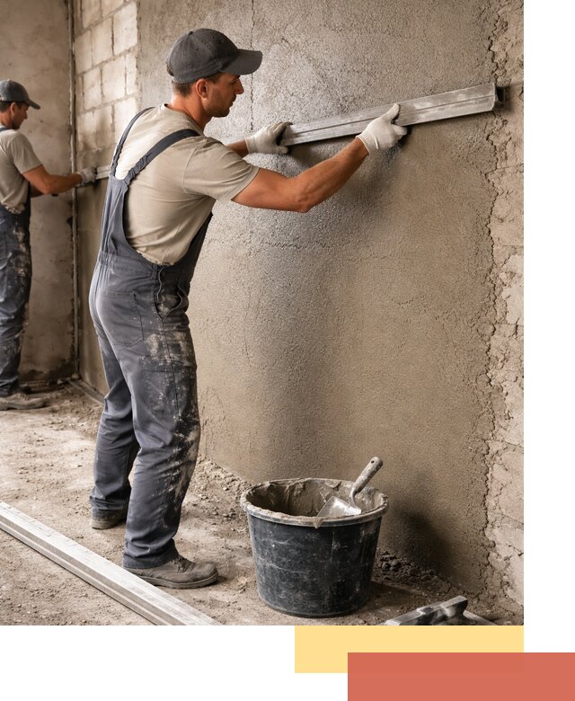 Штукатурка стен цементно-песчаная в Шатуре профессионально