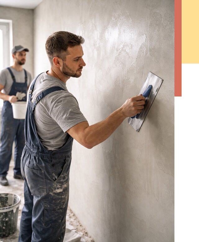 Глянцевание штукатурки стен в Шатуре от 7683 руб. — услуги и затирка | ОТДЕЛОЧНИК-Штр