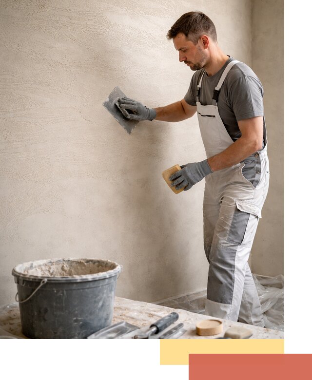 Декоративная штукатурка травертин в Шатуре для стен и потолков