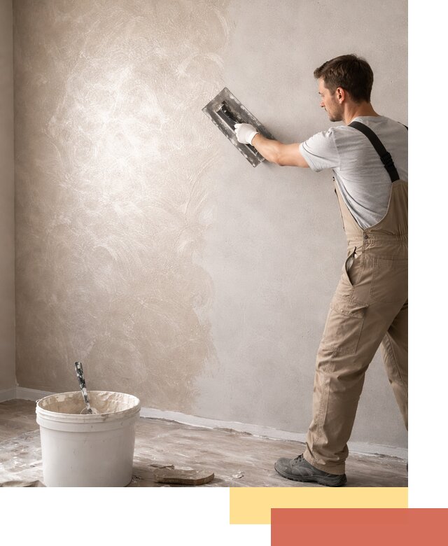 Декоративная штукатурка «Мокрый шелк» под ключ в Шатуре