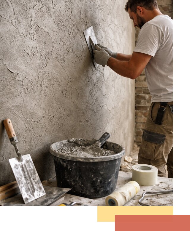 Декоративная штукатурка лофт в Шатуре — отделка стен и потолков