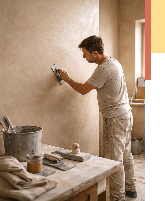 Марокканская штукатурка таделакт в Шатуре под ключ от 4302 руб. | ОТДЕЛОЧНИК-Штр