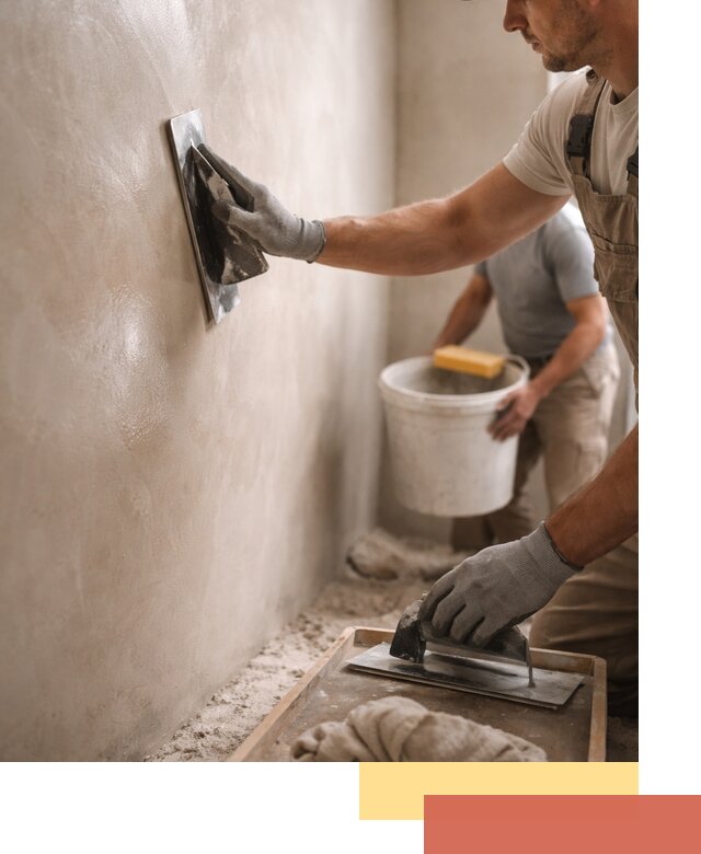 Нанесение марокканской штукатурки таделакт в Шатуре