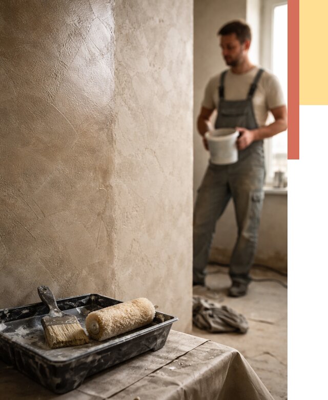 Нанесение воска на штукатурку в Шатуре от 3585 руб. | Услуги ОТДЕЛОЧНИК-Штр