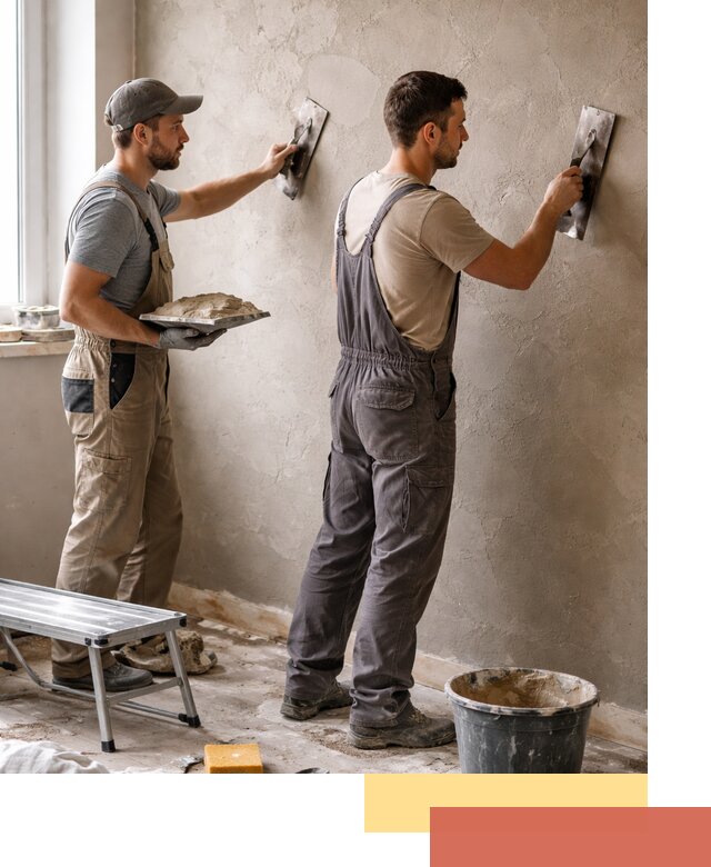 Ремонт декоративной штукатурки и восстановление фактуры в Шатуре