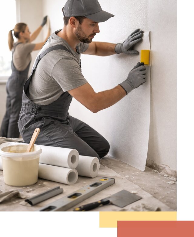 Поклейка стеклообоев профессионально в Шатуре