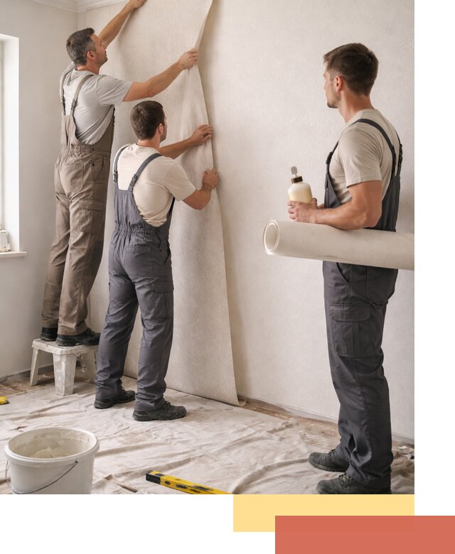 Оклейка стен обоями в Шатуре — качественно и профессионально