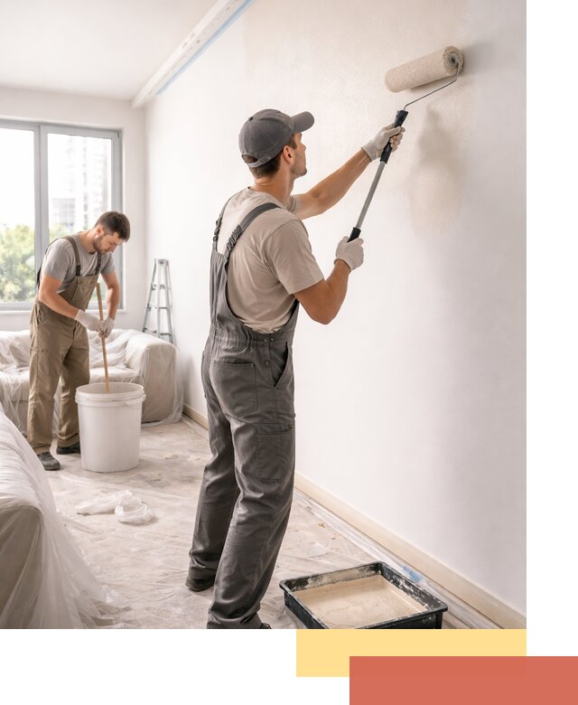 Покраска стен в офисе в Шатуре — быстрый и качественный ремонт