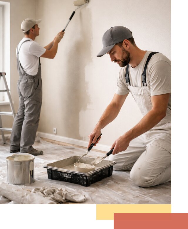 Покраска стен в квартире в Шатуре — профессионально и аккуратно