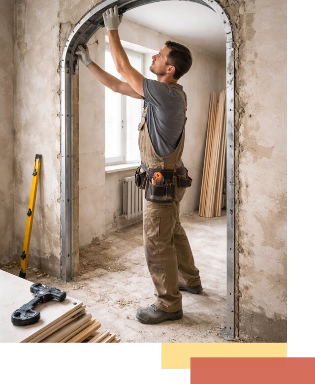 Устройство арочного проема в Шатуре под ключ