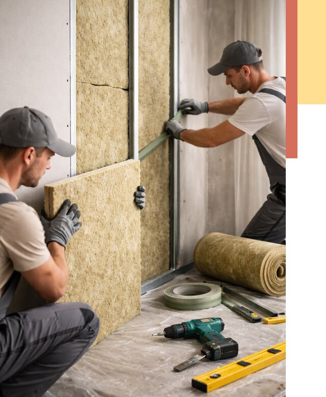 Шумоизоляция стен в Шатуре под ключ от 1895 руб. | ОТДЕЛОЧНИК-Штр