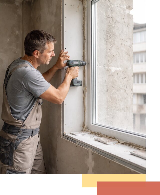 Монтаж гипсокартонных откосов в Шатуре под ключ