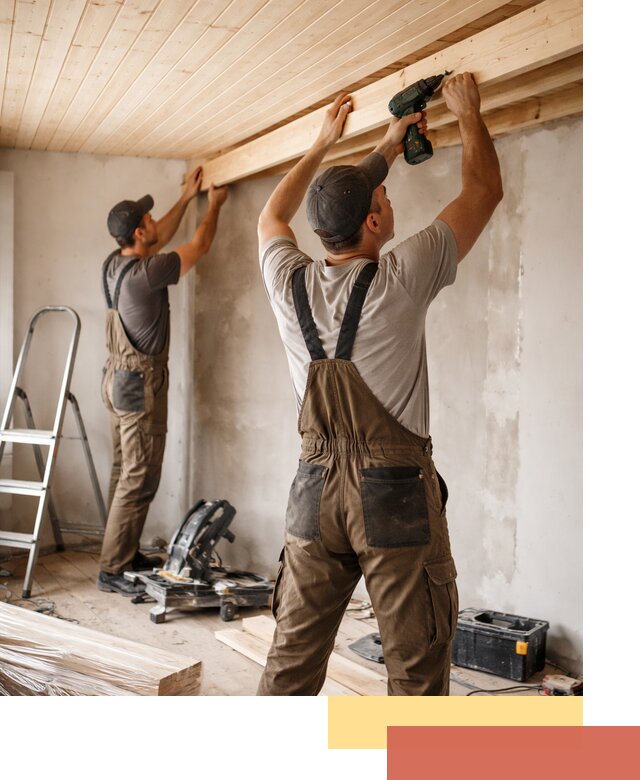 Монтаж потолка из вагонки в Шатуре профессионально и аккуратно