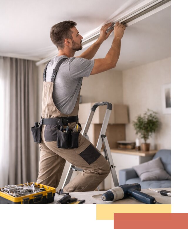 Ремонт натяжных потолков в Шатуре — качественно и оперативно