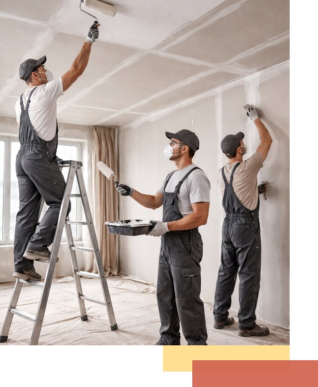 Покраска потолка из гипсокартона в Шатуре качественно и недорого