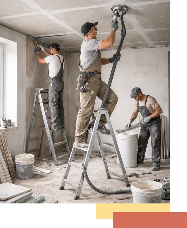 Ремонт потолка из гипсокартона в Шатуре: быстрый и качественный монтаж