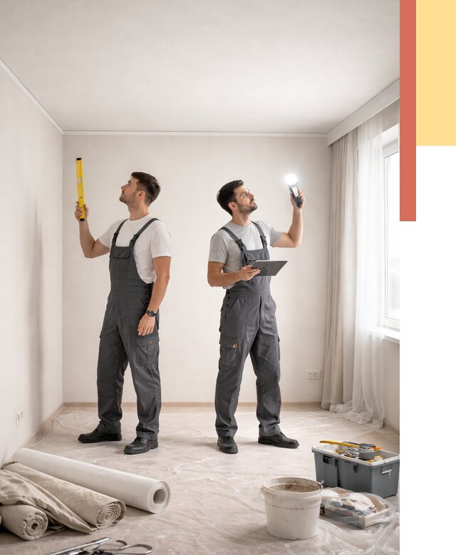 Отделка потолка в Шатуре недорого от 768 руб/м2 | Услуги ОТДЕЛОЧНИК-Штр