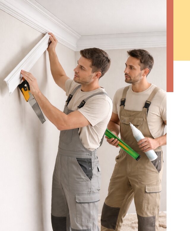 Монтаж потолочного плинтуса в Шатуре от 2356 руб. — быстро и недорого | ОТДЕЛОЧНИК-Штр