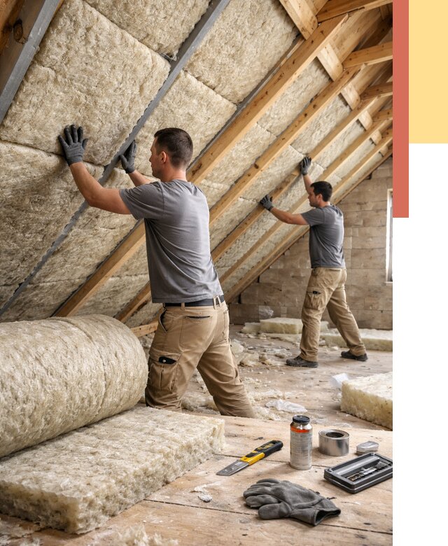 Утепление потолка минватой в Шатуре от 1485 руб. — быстро и недорого | ОТДЕЛОЧНИК-Штр